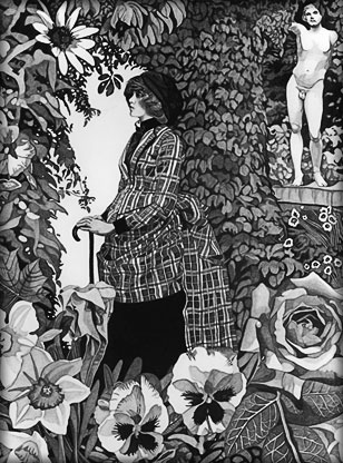 Walk In the Garden Illustration